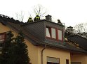 Dachstuhlbrand Koeln Bocklemuend Untere Dorfstr P046